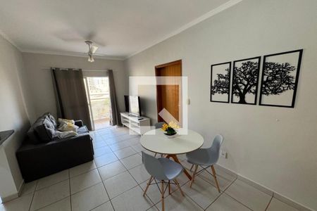 Sala de apartamento para alugar com 1 quarto, 47m² em Nova Aliança, Ribeirão Preto