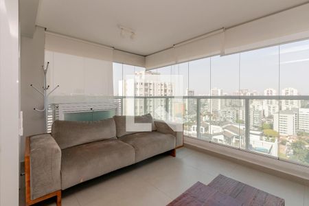 Varanda de apartamento para alugar com 2 quartos, 58m² em Brooklin Paulista, São Paulo