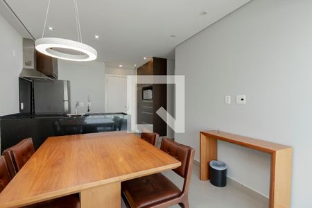 Sala/ Cozinha de apartamento para alugar com 2 quartos, 58m² em Brooklin Paulista, São Paulo