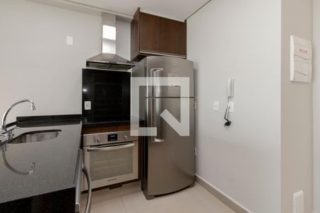 Cozinha de apartamento à venda com 2 quartos, 58m² em Brooklin Paulista, São Paulo