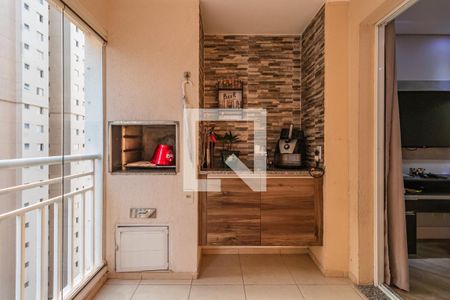 Varanda Gourmet de apartamento à venda com 3 quartos, 85m² em Jardim Tupanci, Barueri