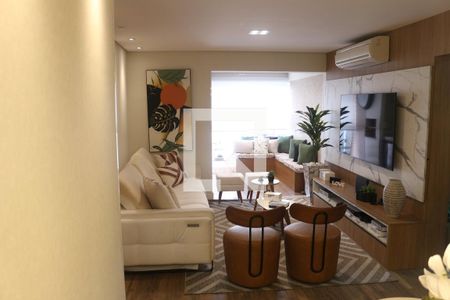 Sala de apartamento à venda com 3 quartos, 107m² em Centro, São Caetano do Sul