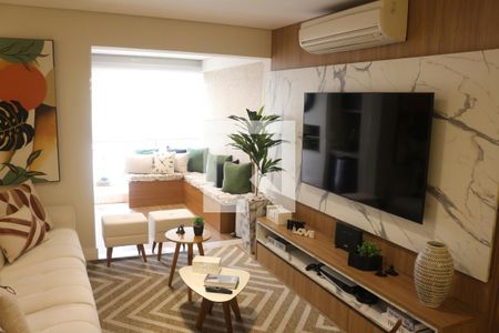 Sala de apartamento à venda com 3 quartos, 107m² em Centro, São Caetano do Sul