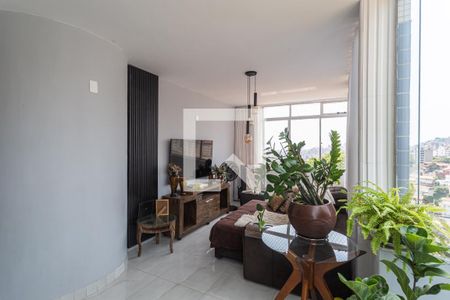 Sala 3 de apartamento à venda com 3 quartos, 105m² em São Bento, Belo Horizonte