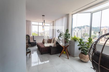 Sala 3 de apartamento à venda com 3 quartos, 105m² em São Bento, Belo Horizonte