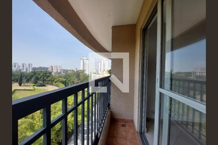 Varanda da Sala de apartamento para alugar com 2 quartos, 61m² em Vila Sofia, São Paulo