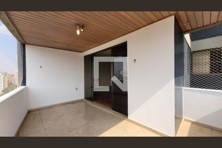 Varanda da Sala de apartamento para alugar com 5 quartos, 230m² em Cambuí, Campinas