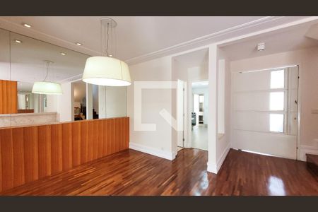 Sala de casa de condomínio para alugar com 3 quartos, 220m² em Notre Dame, Campinas