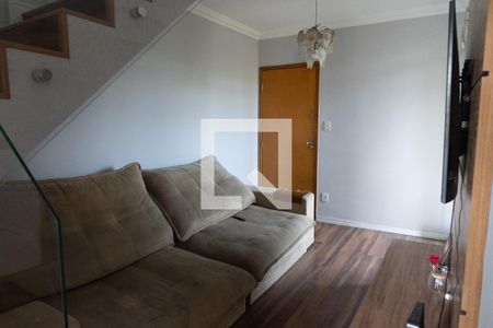 Sala de apartamento para alugar com 2 quartos, 105m² em Alvorada, Contagem