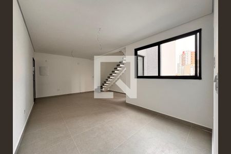 Sala de apartamento à venda com 3 quartos, 112m² em Vila Assunção, Santo André