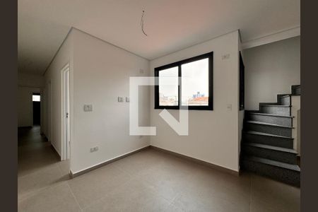 Sala de apartamento à venda com 3 quartos, 102m² em Vila Assunção, Santo André