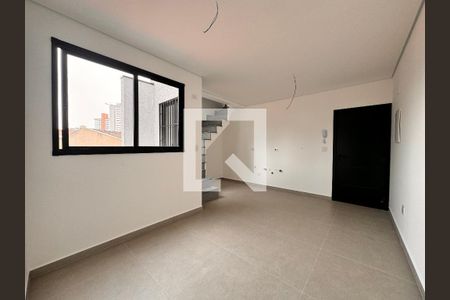 Sala de apartamento à venda com 3 quartos, 102m² em Vila Assunção, Santo André