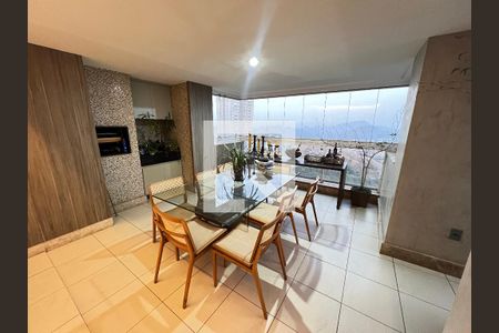 Sala de Jantar de apartamento à venda com 4 quartos, 220m² em Vila da Serra , Nova Lima