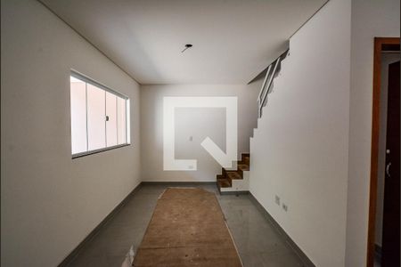 Sala de casa à venda com 3 quartos, 83m² em Jardim Leonilda, Santo André