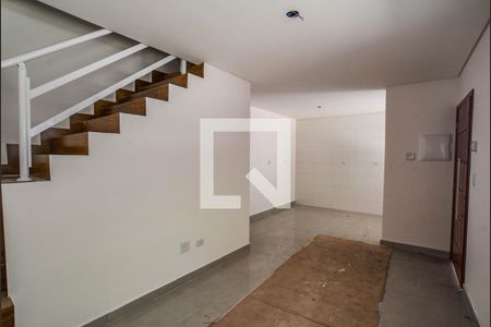 Sala de casa à venda com 3 quartos, 83m² em Jardim Leonilda, Santo André