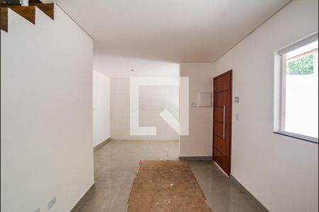 Sala de casa à venda com 3 quartos, 83m² em Jardim Leonilda, Santo André