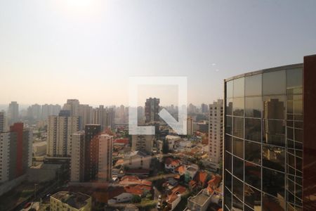 Vista da Sala de apartamento à venda com 2 quartos, 77m² em Jardim Bela Vista, Santo André