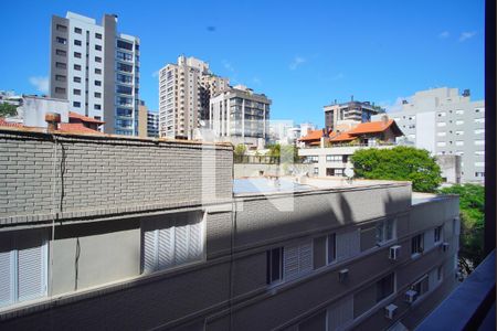 Varanda - Vista de apartamento à venda com 1 quarto, 47m² em Auxiliadora, Porto Alegre