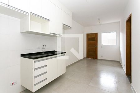 Cozinha de apartamento para alugar com 2 quartos, 40m² em Vila Esperança, São Paulo