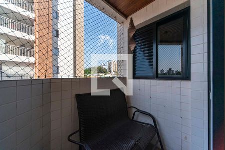 Varanda da Sala de apartamento à venda com 3 quartos, 75m² em Vila Valparaíso, Santo André