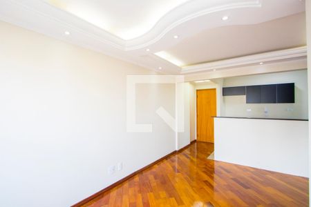 Sala de apartamento à venda com 2 quartos, 64m² em Vila Valparaíso, Santo André