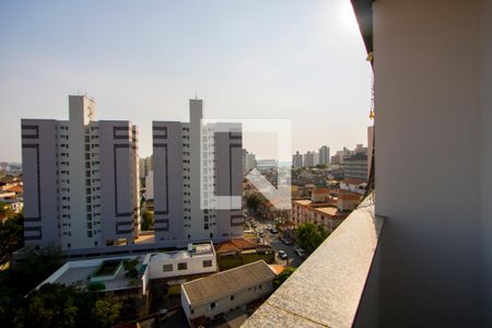 Varanda da sala de apartamento para alugar com 2 quartos, 64m² em Vila Valparaíso, Santo André