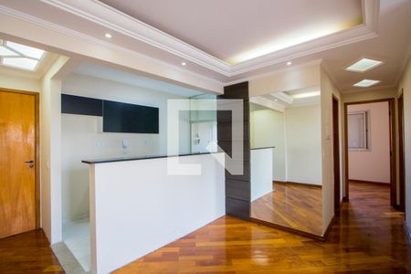 Sala de apartamento para alugar com 2 quartos, 64m² em Vila Valparaíso, Santo André