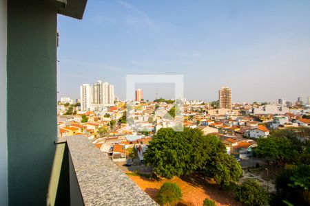 Varanda da sala de apartamento para alugar com 2 quartos, 64m² em Vila Valparaíso, Santo André