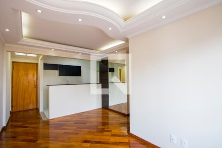 Sala de apartamento para alugar com 2 quartos, 64m² em Vila Valparaíso, Santo André