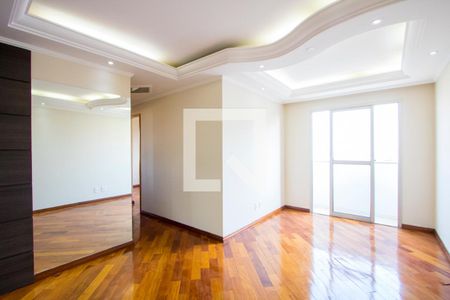 Sala de apartamento para alugar com 2 quartos, 64m² em Vila Valparaíso, Santo André