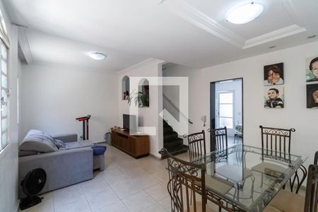 Sala  de casa de condomínio à venda com 3 quartos, 98m² em Santa Cruz, Belo Horizonte