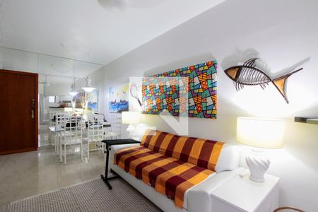 Sala de apartamento à venda com 1 quarto, 50m² em Barra da Tijuca, Rio de Janeiro