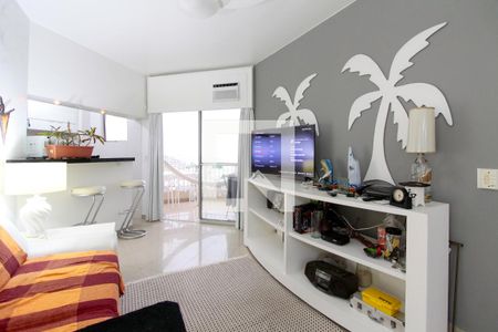 Sala de apartamento à venda com 1 quarto, 50m² em Barra da Tijuca, Rio de Janeiro