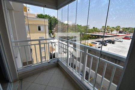 Sala - Vista de apartamento para alugar com 2 quartos, 67m² em Mansões Santo Antônio, Campinas