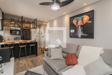 Sala de apartamento à venda com 2 quartos, 60m² em Vila Penteado, São Paulo