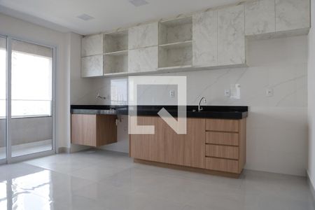 Sala/Cozinha de apartamento para alugar com 2 quartos, 55m² em Vila Rosa, Goiânia