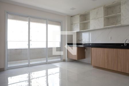 Sala/Cozinha de apartamento para alugar com 2 quartos, 55m² em Vila Rosa, Goiânia