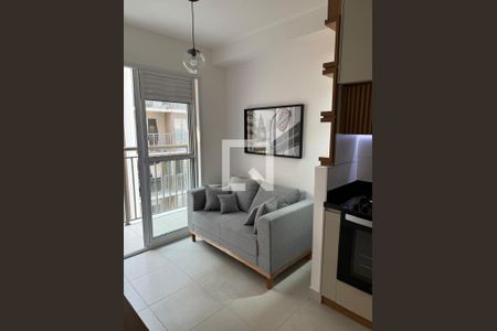 Sala/Cozinha de apartamento para alugar com 1 quarto, 28m² em Jardim Caravelas, São Paulo