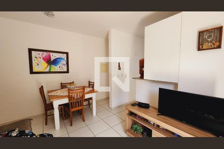 Sala de apartamento à venda com 2 quartos, 57m² em Núcleo Colonial Barão de Jundiaí, Jundiaí