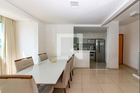 Sala 1 de apartamento à venda com 3 quartos, 143m² em Alto Barroca, Belo Horizonte