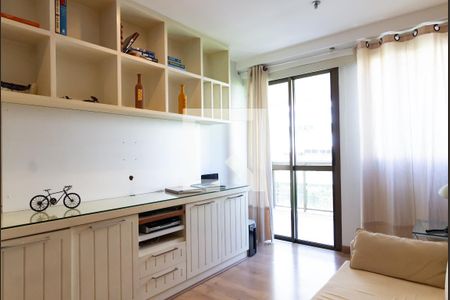 Detalhe da sala de apartamento à venda com 2 quartos, 59m² em Lagoa, Rio de Janeiro