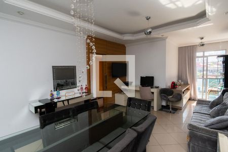 Sala de apartamento à venda com 3 quartos, 97m² em Eldorado, Contagem