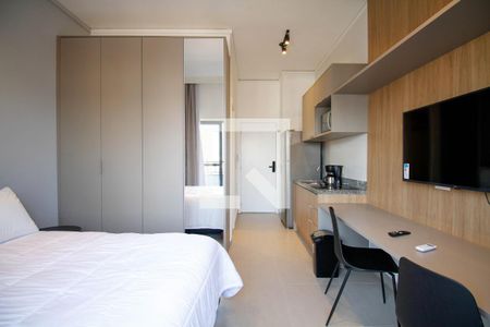 Studio de kitnet/studio para alugar com 1 quarto, 25m² em Pinheiros, São Paulo