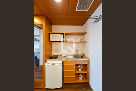 Cozinha de kitnet/studio à venda com 1 quarto, 35m² em Santana, São Paulo