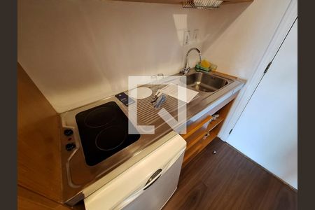 Cozinha de kitnet/studio à venda com 1 quarto, 35m² em Santana, São Paulo