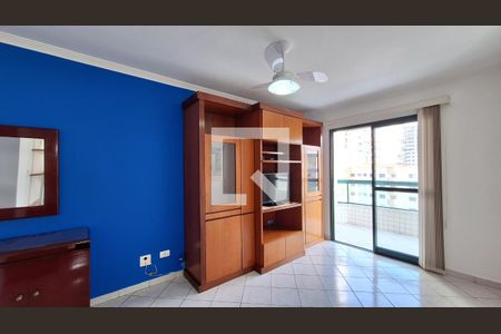 Sala de apartamento para alugar com 1 quarto, 54m² em Aviação, Praia Grande