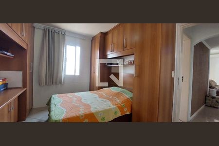 Quarto 1 suíte de apartamento à venda com 2 quartos, 64m² em Vila Alto de Santo Andre, Santo André