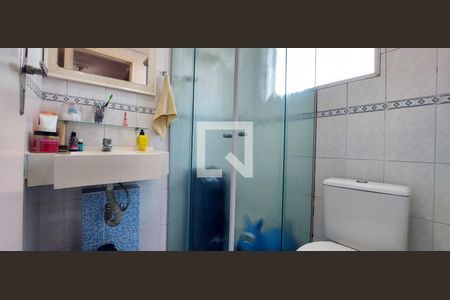 Banheiro Quarto 1 suíte de apartamento à venda com 2 quartos, 64m² em Vila Alto de Santo Andre, Santo André