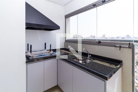 Varanda gourmet de apartamento para alugar com 2 quartos, 77m² em Vila Prudente, São Paulo