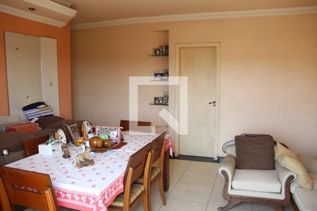 Sala de apartamento à venda com 3 quartos, 90m² em Jardim Riacho das Pedras, Contagem